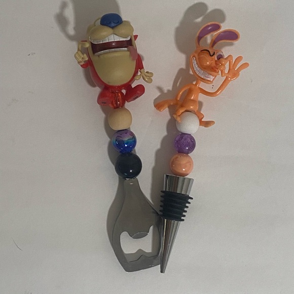 90s Throwback Bar Set REN & STIMPY - Picture 3 of 11